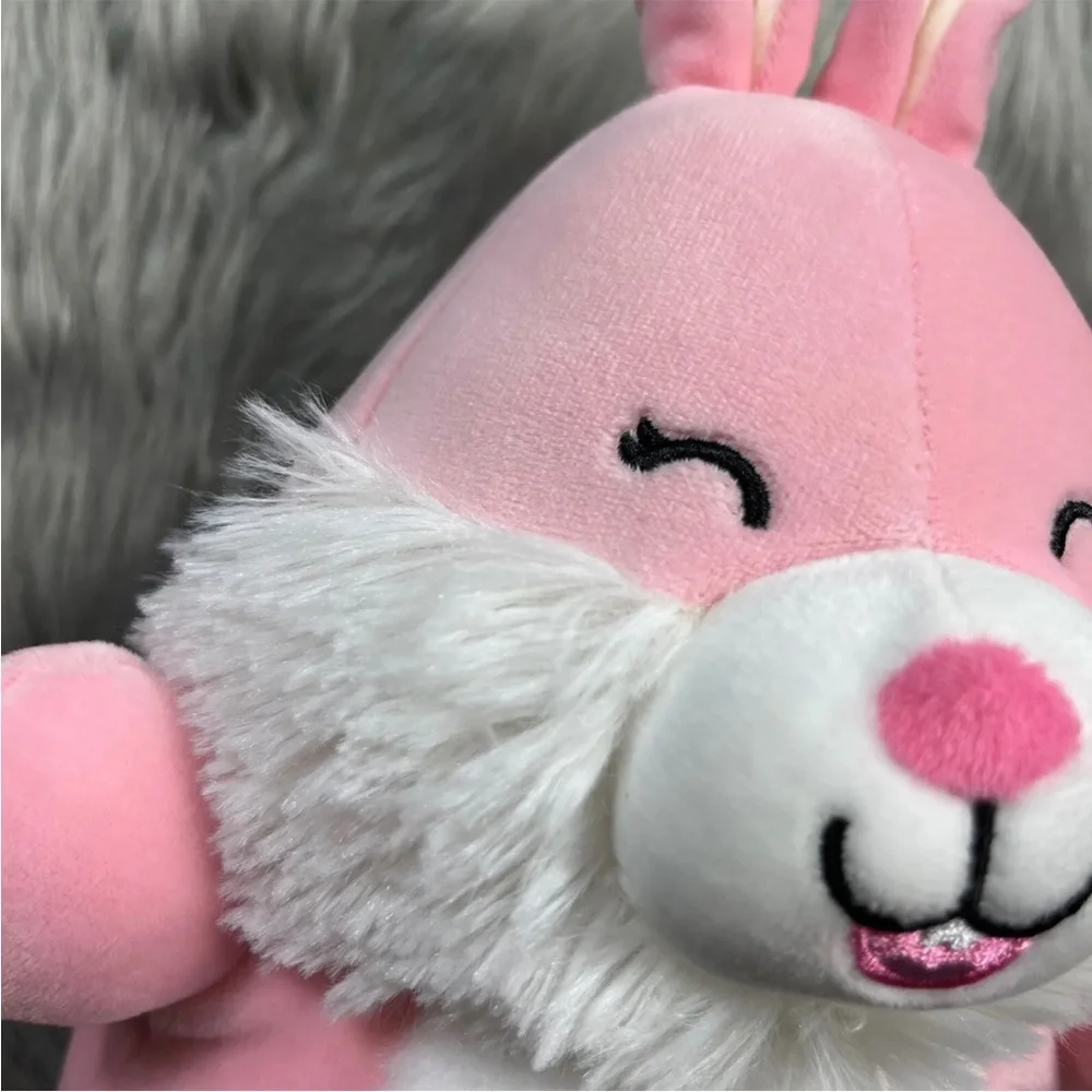 Squishmallow Pink Bop Bunny Hugmee Fuzzy Belly Mystery Egg Easter Plush